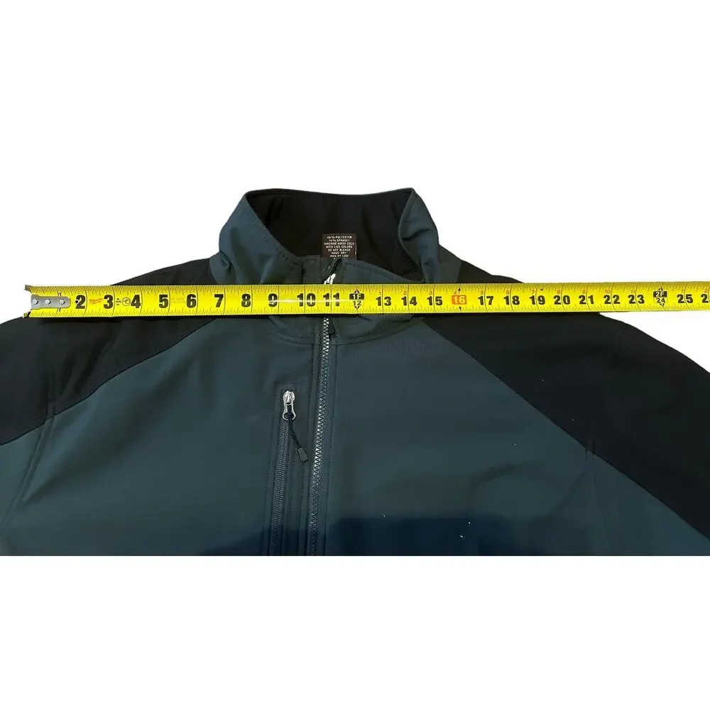 Black Gray Gravel Gear Mens Insulated Soft Shell Jacket Size X-Large